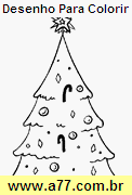 Desenho Para Colorir Feriado de Natal