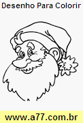 Desenho Para Colorir Festa de Natal