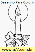 Desenho Para Colorir Feriado de Natal