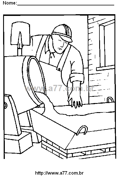 Desenho Para Colorir Emprego Remunerado