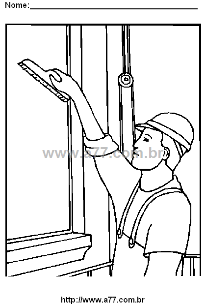 Desenho Para Colorir Emprego