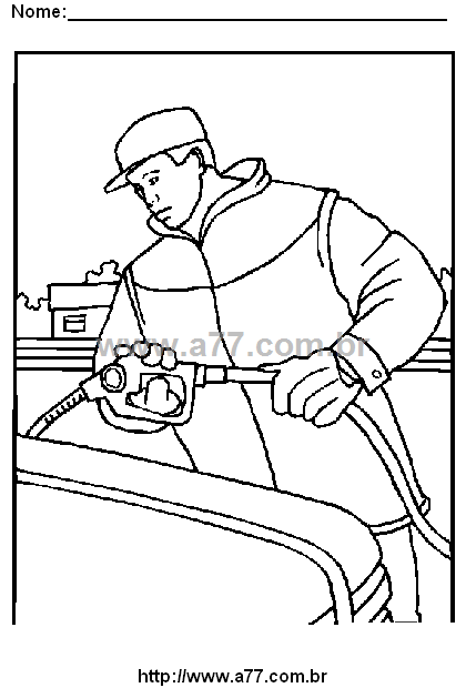 Desenho Para Colorir Emprego