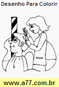 Desenho Para Colorir Profissão Feminina