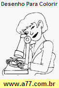 Desenho Para Colorir Profissão Feminina