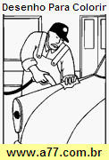 Desenho Para Colorir Emprego Remunerado
