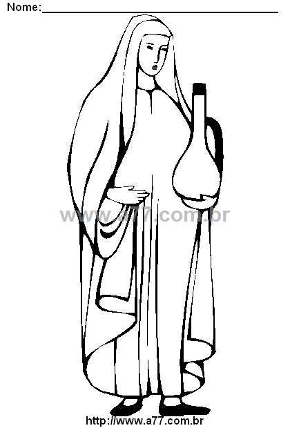 Desenho Para Colorir Religião