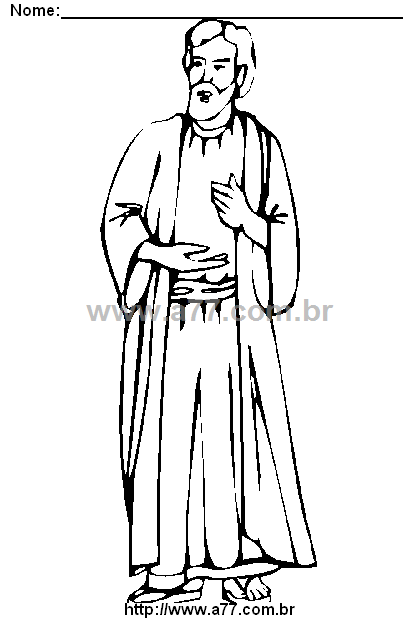 Desenho Para Colorir Fé