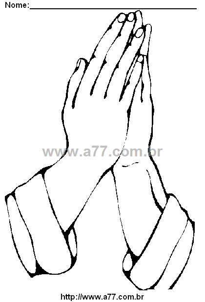 Desenho Para Colorir Crença
