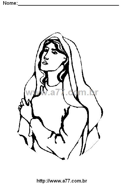 Desenho Para Colorir Fé