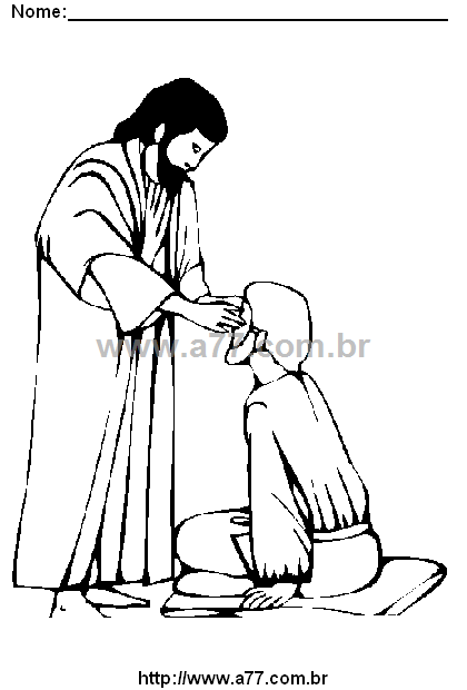 Desenho Para Colorir Religião