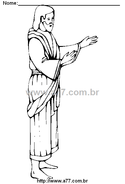 Desenho Para Colorir Crença