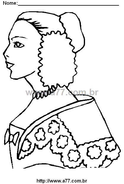 Desenho Para Colorir Rosto