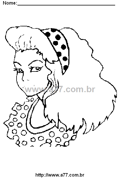 Desenho Para Colorir Rosto