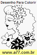 Desenho Rosto de Mulher