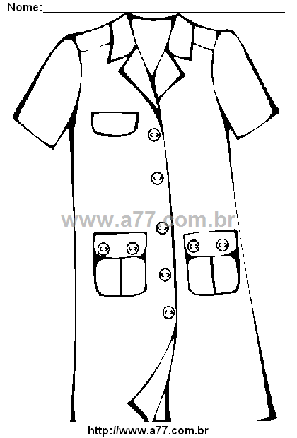 Desenho Para Colorir Roupa Para Criança
