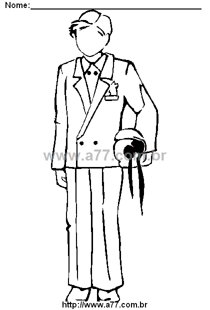 Desenho Para Colorir Moda