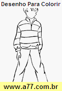 Desenho Para Colorir Roupa, Vestimenta