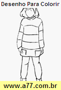 Desenho Para Colorir Roupa