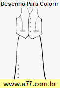Desenho Para Colorir Roupa Infantil