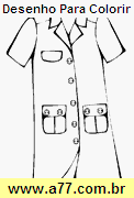 Desenho Para Colorir Roupa Para Criança
