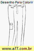 Desenho Para Colorir Roupa Infantil