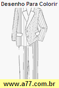 Desenho Para Colorir Roupa de Criança