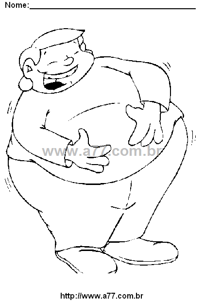 Desenho Para Colorir Viver Com Saúde