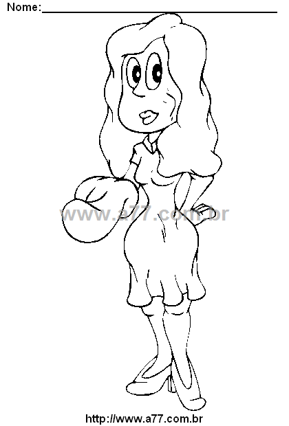 Desenho Para Colorir Vida Saudável