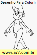 Desenho Para Colorir Vida Saudável