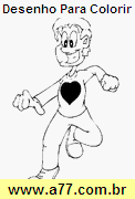 Desenho Para Colorir Vida Saudável