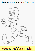 Desenho Para Colorir Viver Com Saúde