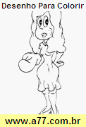 Desenho Para Colorir Vida Saudável