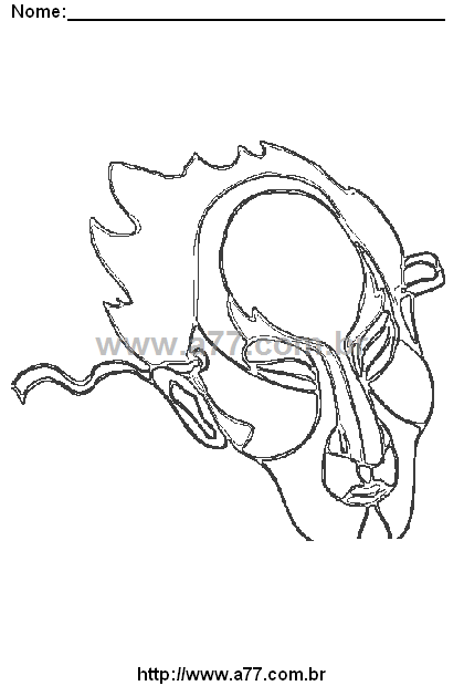 Desenho Para Colorir Peça de Teatro