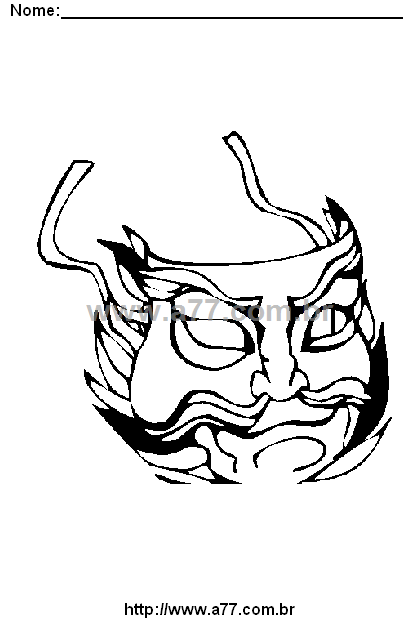 Desenho Para Colorir Teatro