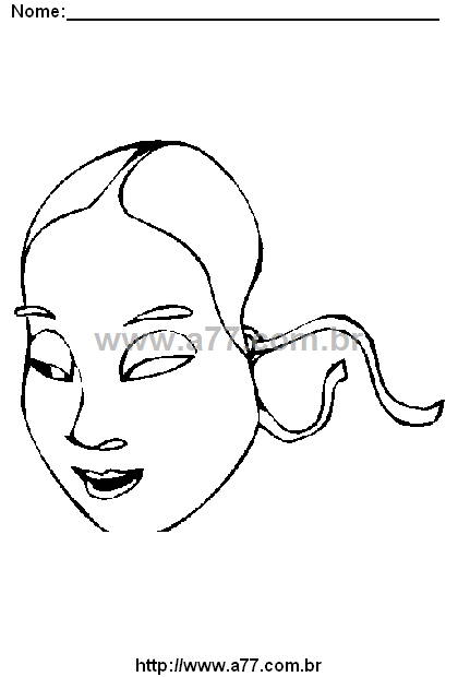 Desenho Para Colorir Espetáculo Teatral