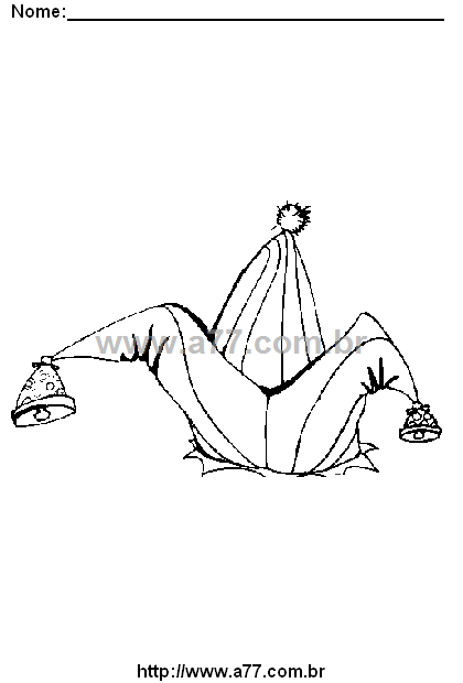 Desenho Para Colorir Peça de Teatro