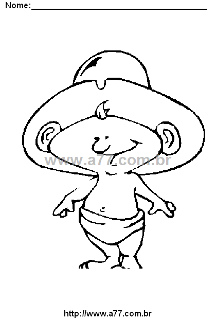 Desenho Para Colorir Velho Oeste