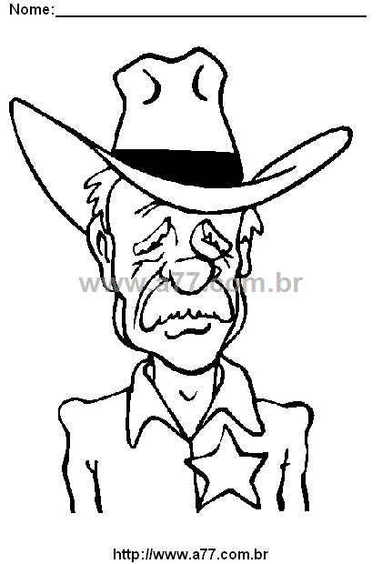 Desenho Para Colorir Country