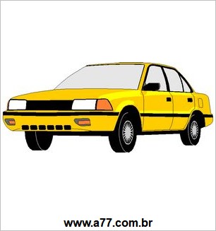 Carro Cor Amarela