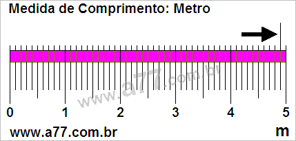 Régua Medindo 4,9 m