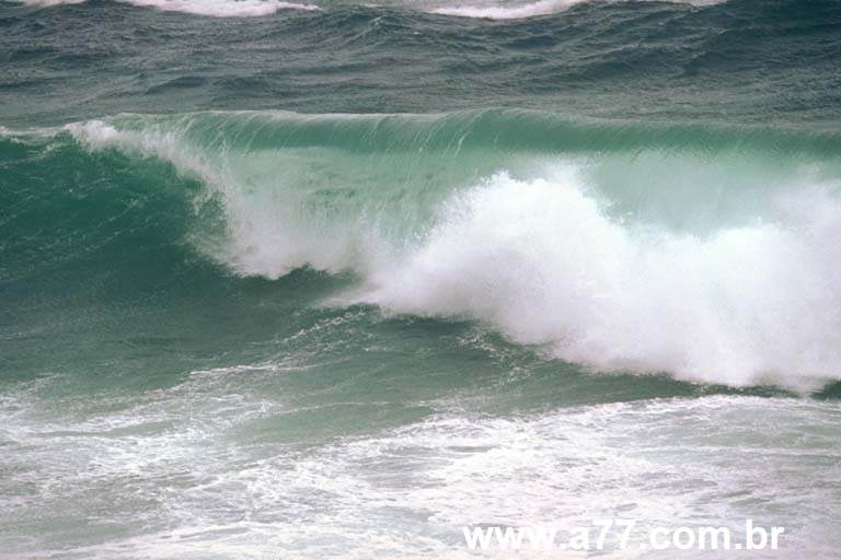 Papel de Parede Ondas do Mar