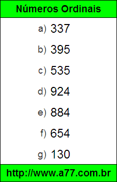 Exercícios de Converter Números por Extenso em Numeral