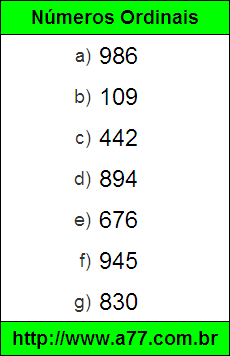 Exercícios Sobre Converção de Números por Extenso em Numeral