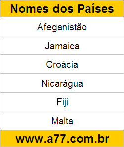 Passatempo de Geografia para Resolver On-Line