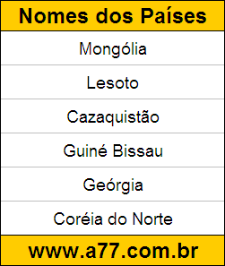 Teste Educativo de Geografia para Resolver On-Line