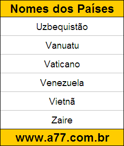Atividade Educativa de Descobrir qual é o Nome do País