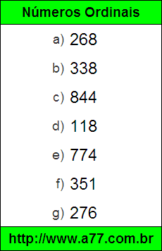Exercícios Sobre Converção de Números por Extenso em Numeral