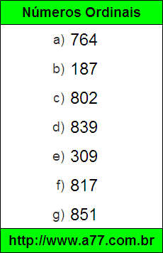 Exercícios com Números Escritos por Extenso