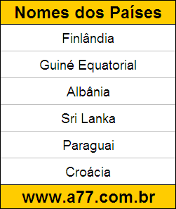Passatempo Educativo de Geografia para Resolver On-Line