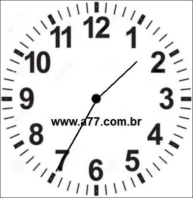 Relógio Marcando 01h35min